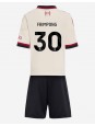 Billige Liverpool Jeremie Frimpong #30 Bortedraktsett Barn 2025-26 Kortermet (+ Korte bukser)